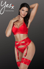 YesX Bondage Garter Bra Set 5