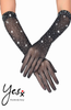YesX Sparkly Fishnet Gloves 3