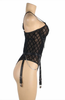 YesX Plus Size Patterned Bodysuit with Chain Detail12
