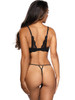Cupless Bra Axami - Black Image 3