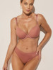 Brazilian style panties Kinga - Pink 2