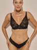 Brazilian style panties Kinga - Black 1