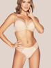 Brazilian style panties Kinga - Beige 2