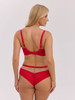 Brazilian style panties Gaia - Red 2