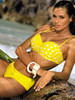 Swimsuit two piece Marko - Yellow 1