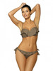Swimsuit two piece Marko - Brown 2