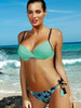 Swimsuit two piece Marko - Green 1