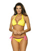 Swimsuit two piece Marko - Yellow 2