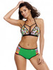 Swimsuit two piece Marko - Green 1