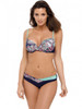 Swimsuit two piece Marko - Navy Blue 1
