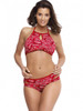 Swimsuit two piece Marko - Red 1