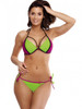 Swimsuit two piece Marko - Green 1