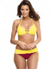 Swimsuit two piece Marko - Yellow 1