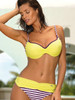 Swimsuit two piece Marko - Yellow 3