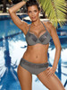 Swimsuit two piece Marko - Grey 1
