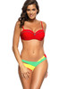 Swimsuit two piece Marko - Red 2