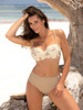 Swimsuit two piece Marko - Beige 1