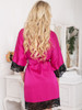 Bathrobe Kalimo - Violet 2