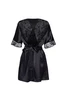 Beauty Night Delight Satin Robe Black BN6628 product image 5