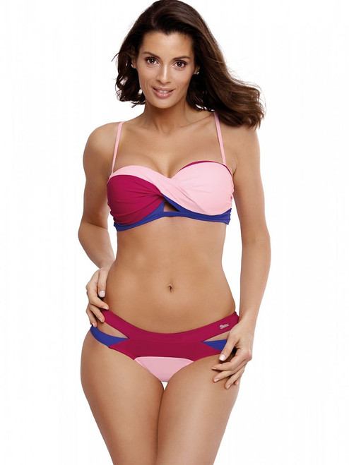 Swimsuit two piece Marko - Pink 1