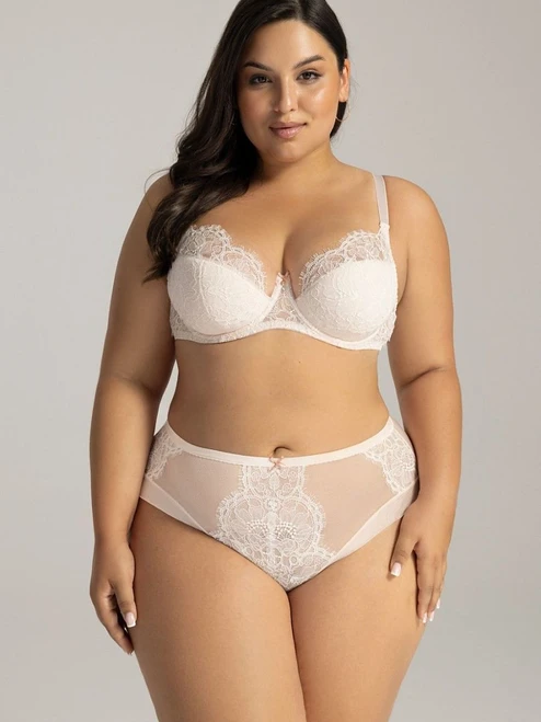 Brazilian style panties Ava - Beige 1