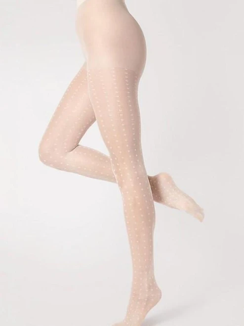 Tights Fiore - Beige 1