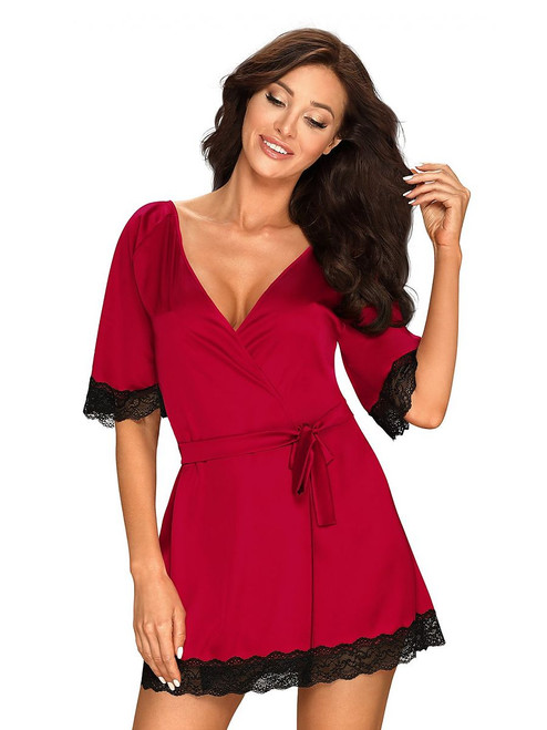 Bathrobe Obsessive - Red 1
