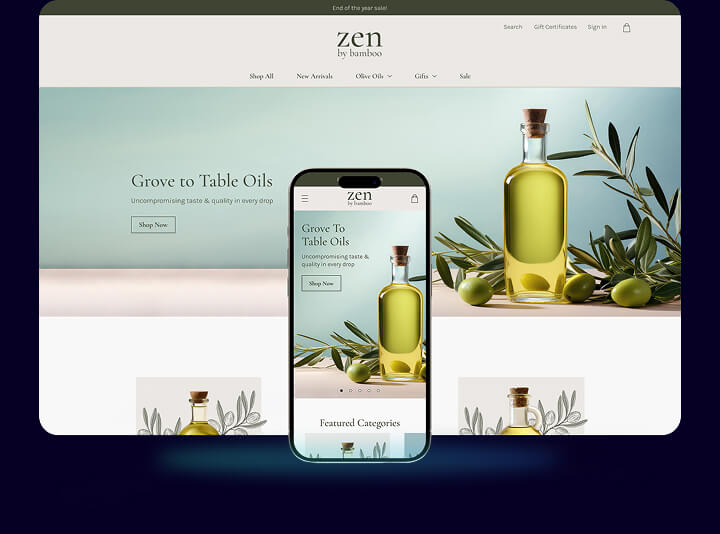 Bend theme demo video