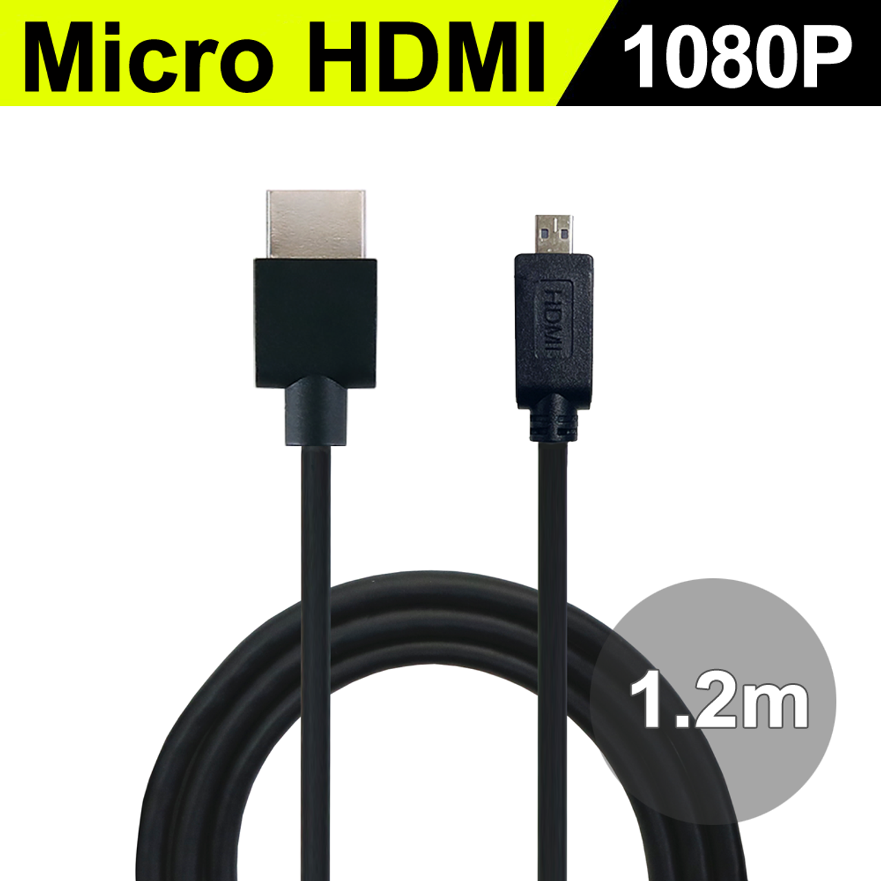 Cable HDMI a Micro HDMI Black de Alta Velocidad (1.5 m) - Importaciones  Arturia