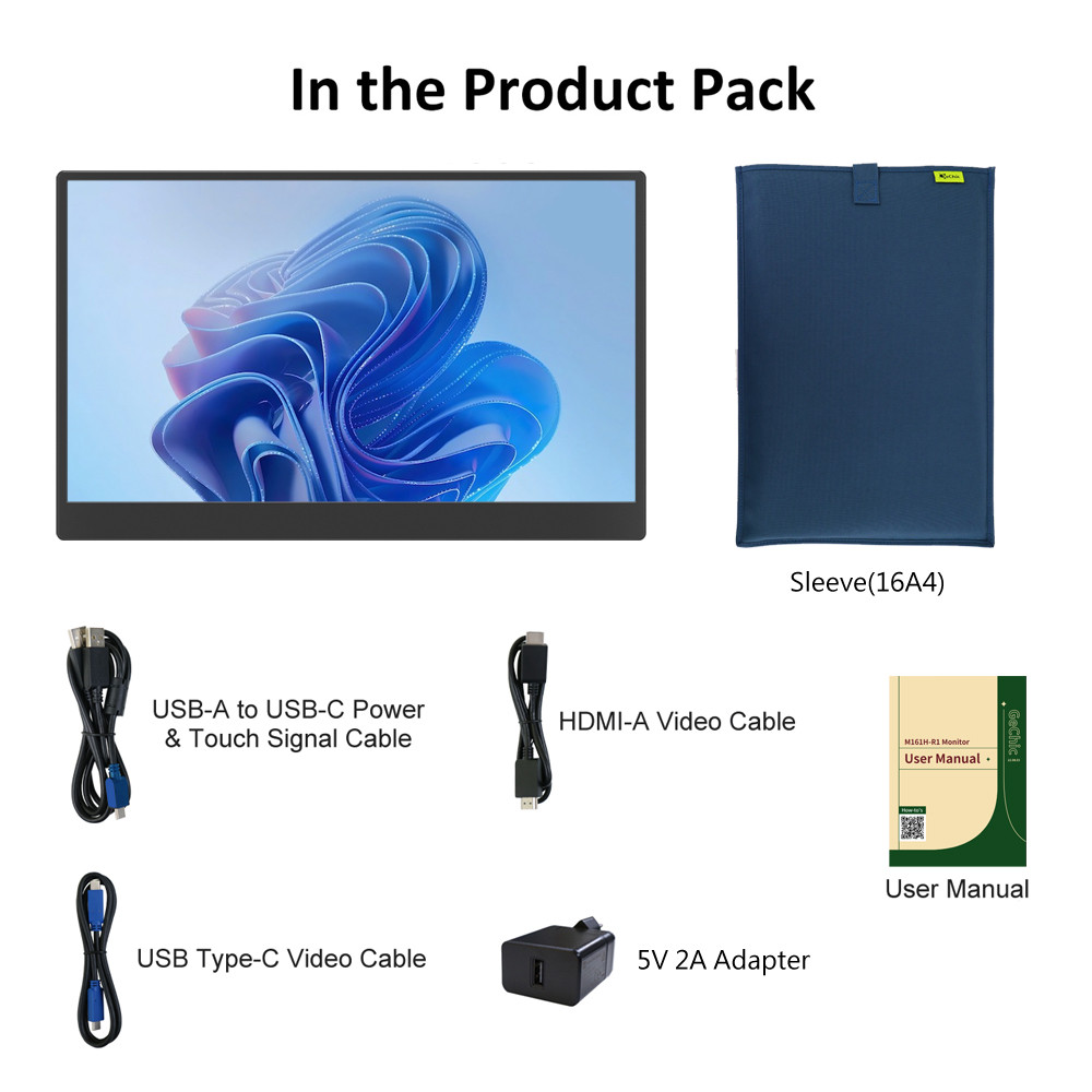 Gechic On-Lap M161H Portable Monitor