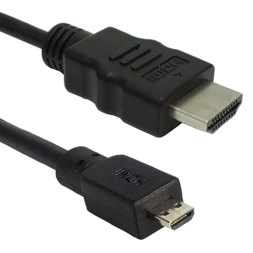 Câbles HDMI et audio-vidéo sur