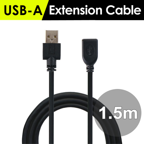 USB-A(male) to USB-A(female) Extension Cable(1.5m)