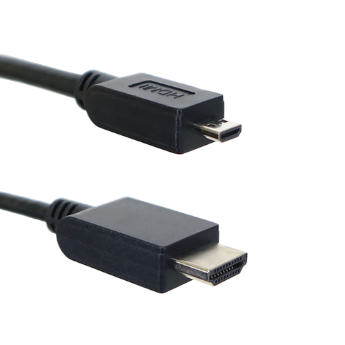  UCEC Micro HDMI to HDMI Coiled Cable - Male to Male