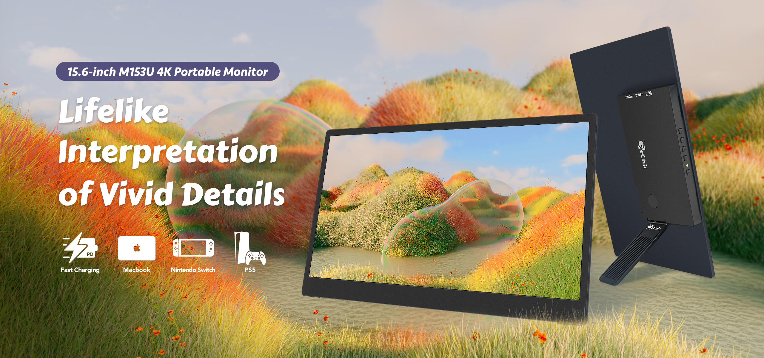 M153U 4K UDH Portable Monitor