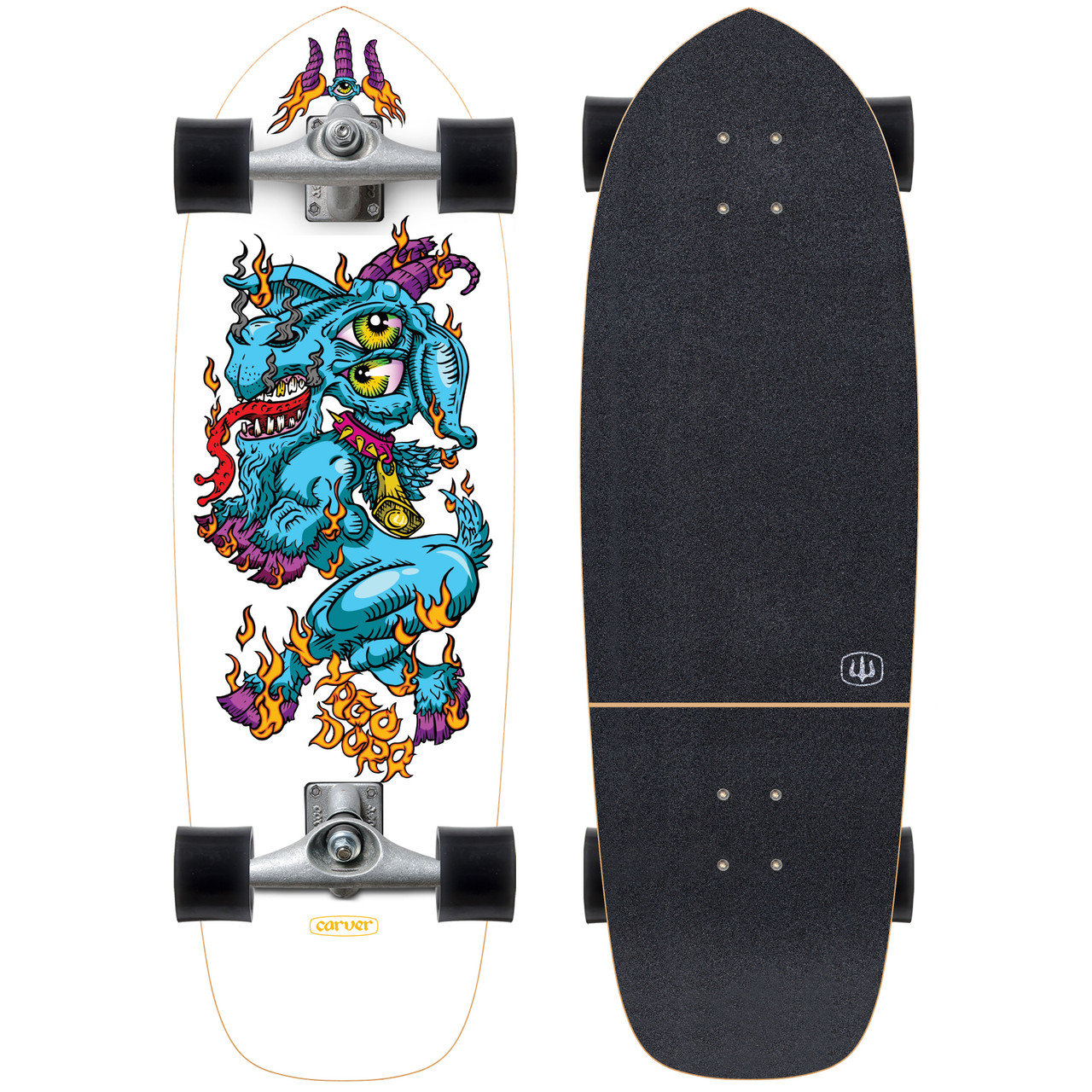 Carver スケートボード（サーフスケート）YAGO DORAコラボデザイン 楽天市場】CARVER カーバー SKATEBOARD スケートボード