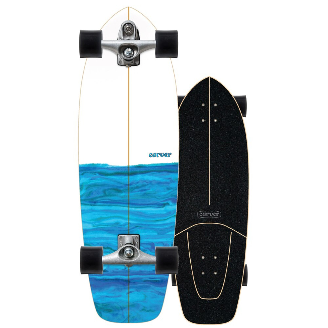 Carver Super Slab (w/ C7's) — Ocean Beach Surf and Skate Shop