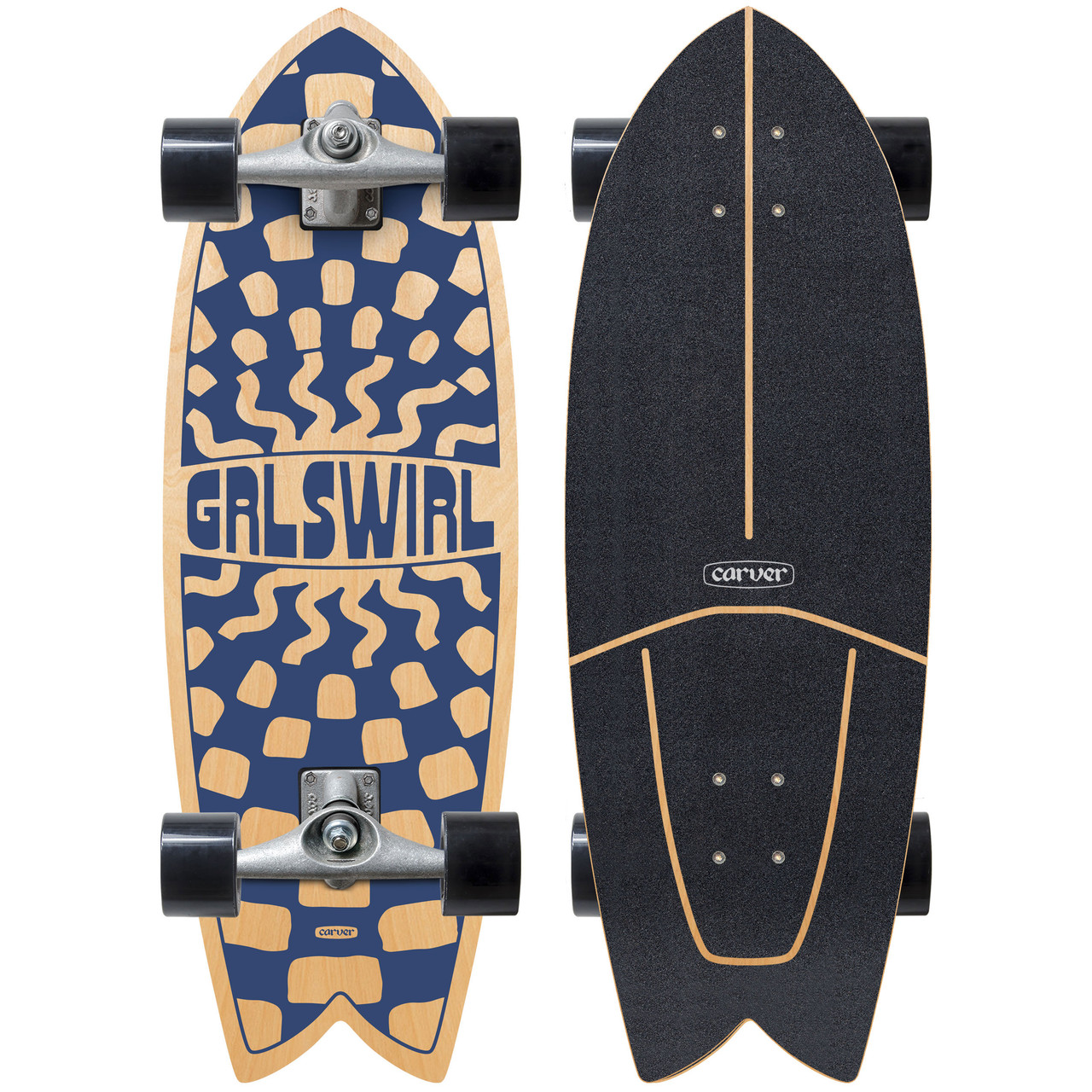 INTRO CT-X サーフスケート　Carver Gravity SLIDE Carver x GRLSWIRL 31