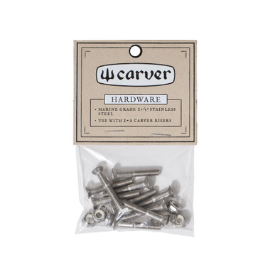1 1/4" Zinc Plated Hardware Set