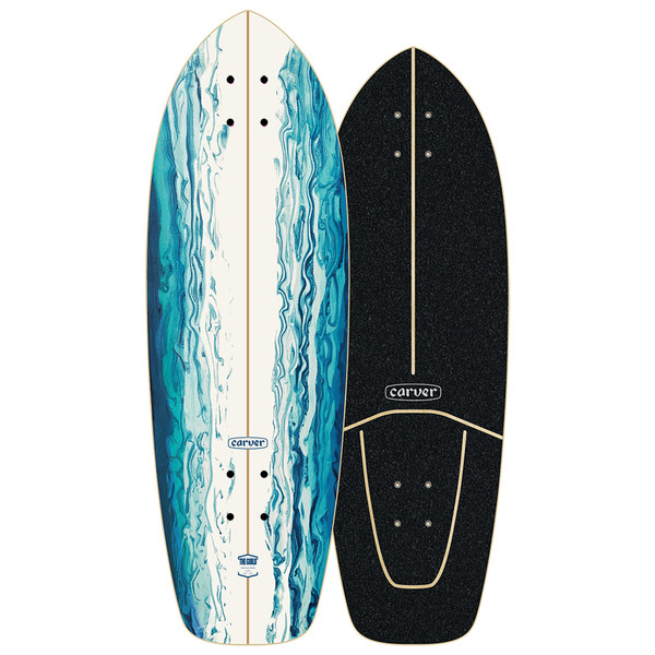 Carver 31" Resin Surfskate 2022 Deck With Grip