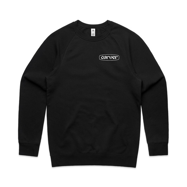 Carver Shaper Diamond Crewneck - Black