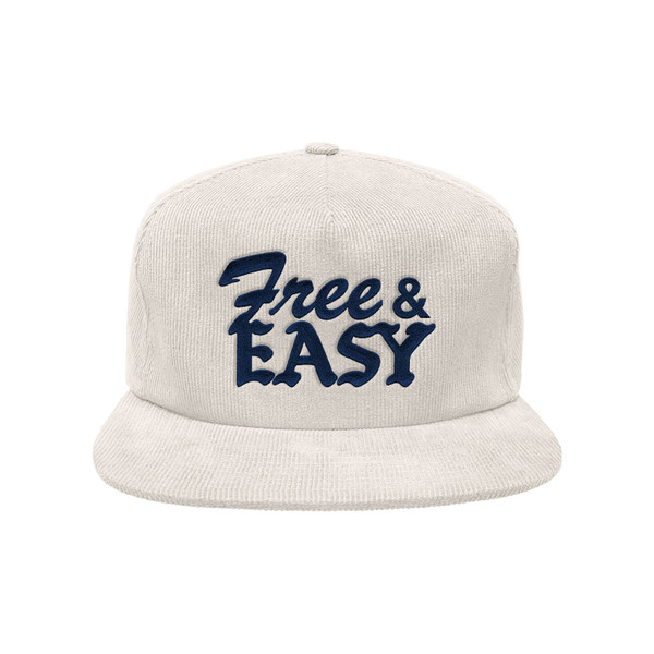 Carver x Free & Easy Snapback Hat White
