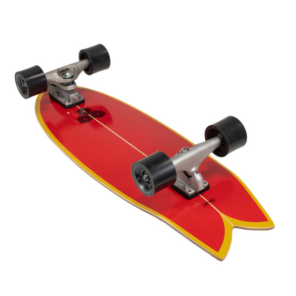Carver クルーザー用c7トラック & Roundhouseホイール新品 Carver C7 Truck Surfskate Set Hollow Axle & Kingpin BELAIR