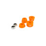 C7 Medium Bushing Set 84A - Orange Glo