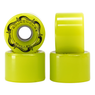 Carver 'Slicks' Wheels- Green Glo 65mm/83a (Set of 4)