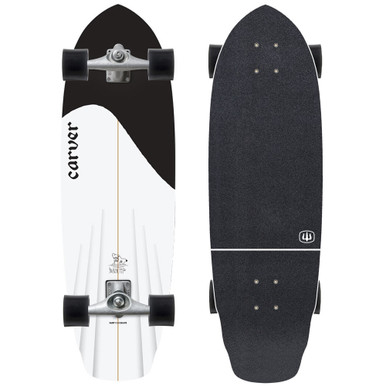 Carver Black Tip Surfskate CX