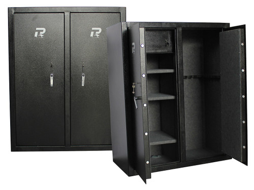 Pro-Tactical Executive 15 Gun Double Door Safe - Key Lock