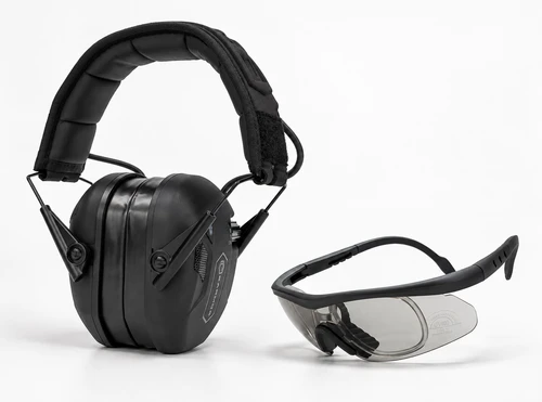 Earmor M300T Electronic Bluetooth Earmuffs & Shooting Glasses Package