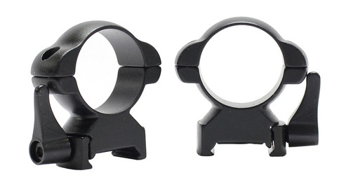 Pecar Optics 30mm Rings High Weaver Style Steel QD