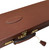 Deluxe Genuine Leather & Oak Rifle Hard Case