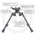 Versa-Pod 9-12" Sierra S7 Mil-Spec Bipod - Raptor Feet